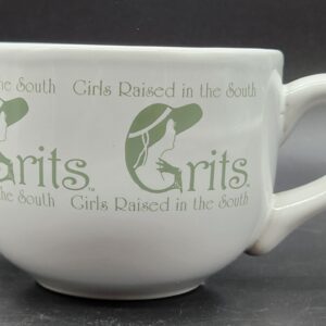 Southern Girl Heritage Coffee Tea Mug - White & Sage