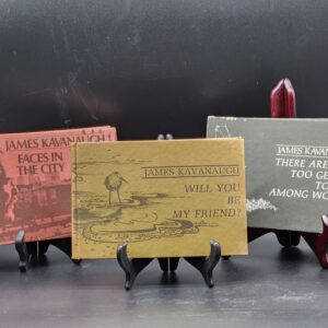 James Kavanaugh Collection of 3 Hard Cover Books - Photography Poetry Prose