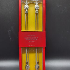 Williams-Sonoma Silver 4-Piece Pineapple Skewers