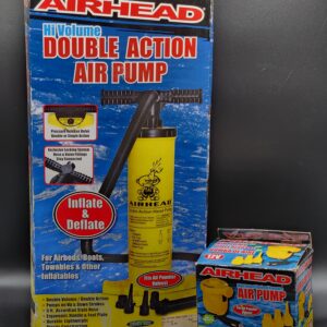Airhead Hi Volume Double Action Air Pump AND 12 Volt Pool Float Air Pump