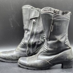 Gaerne Women's Leather Motorcycle Boots - Side Zipper - Size 9.5