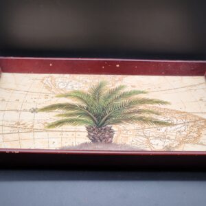 Sago Palm Tree Decorative Serving Tray