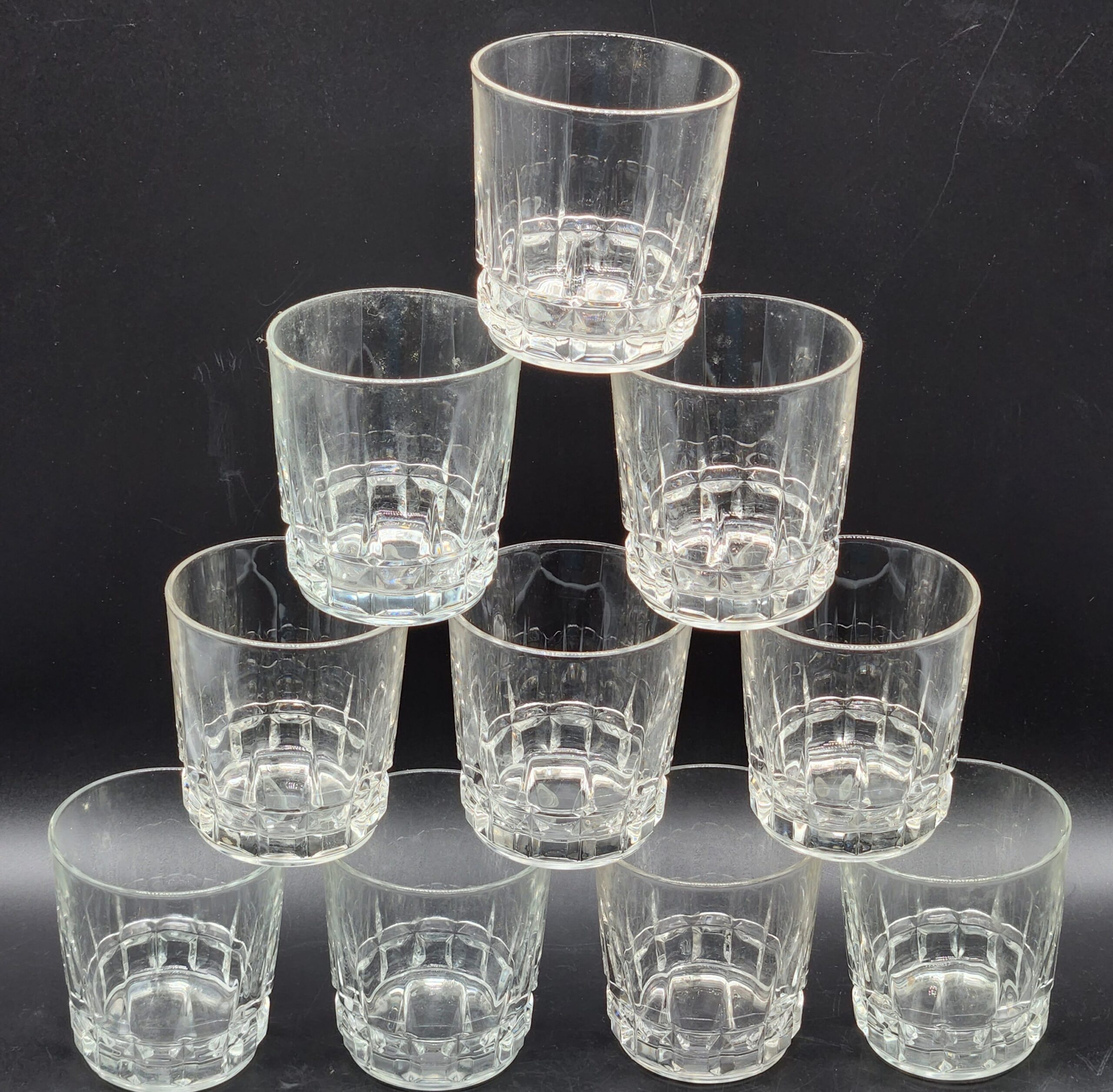 Lancer Arcoroc Made-in-France, On the Rocks Glass, Whiskey Lowball Glasses - 1970s Vintage - Image 2