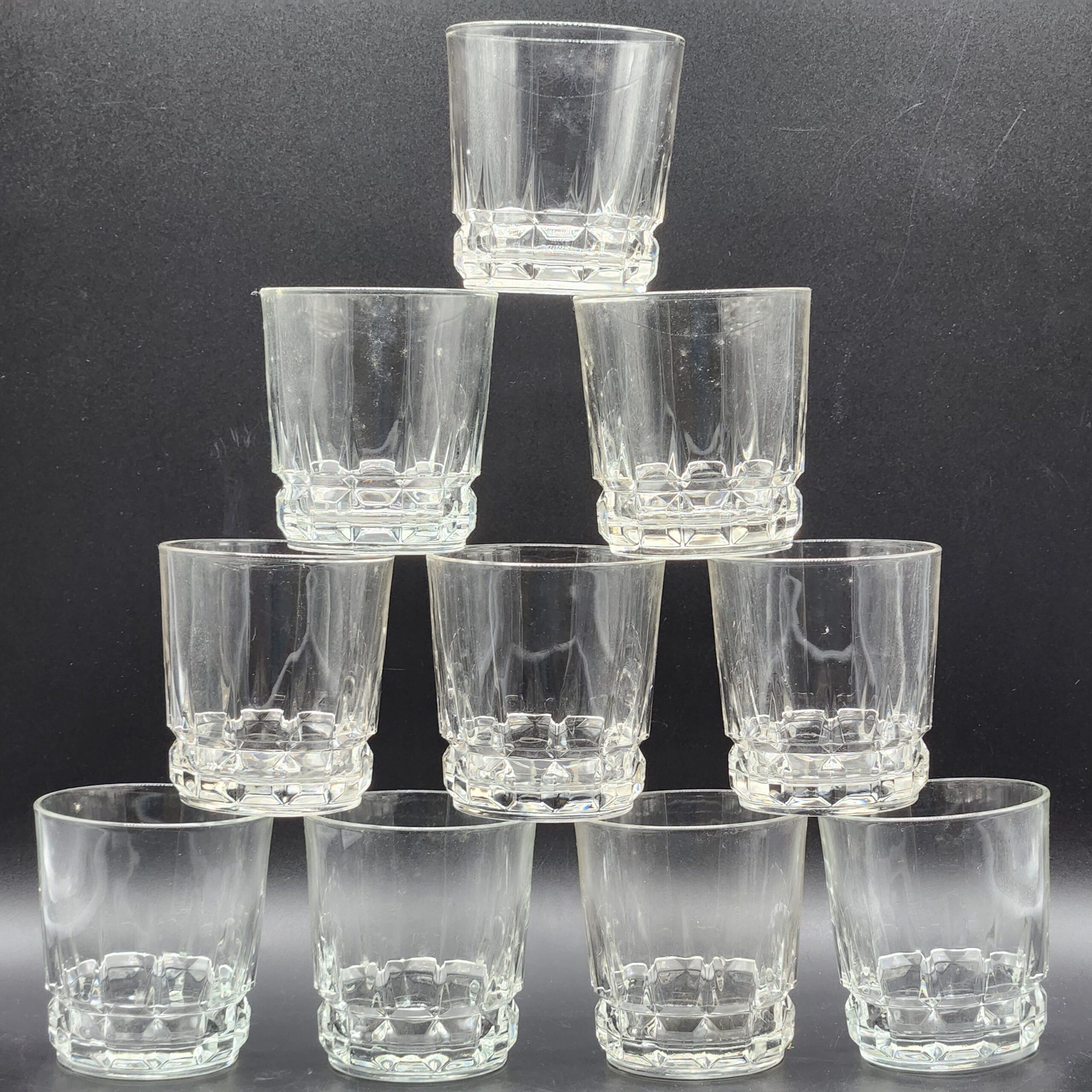 Lancer Arcoroc Made-in-France, On the Rocks Glass, Whiskey Lowball Glasses - 1970s Vintage - Image 3
