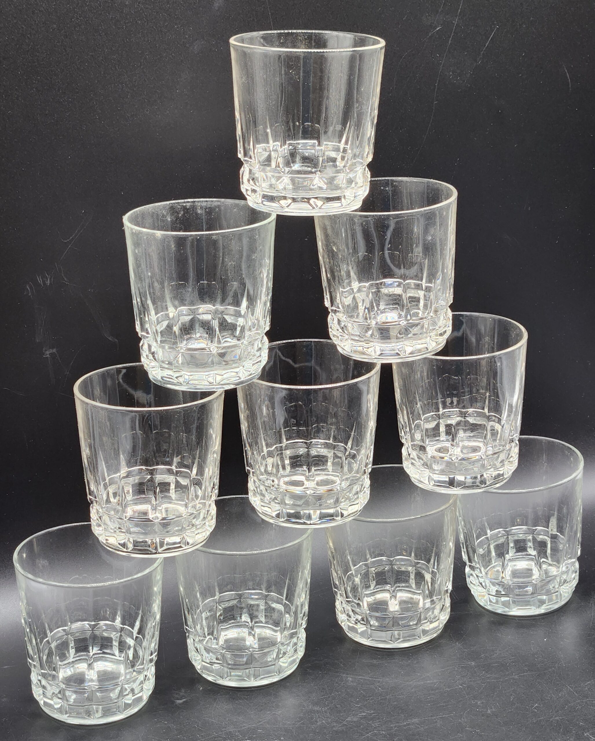 Lancer Arcoroc Made-in-France, On the Rocks Glass, Whiskey Lowball Glasses - 1970s Vintage - Image 4