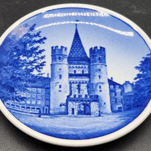 Royal Copenhagen Plaquette No.105 Featuring Spalentor in Basel Switzerland – 2010