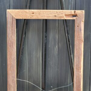 Vintage Reclaimed Wood & Driftwood Rustic Primitive Portrait Frame 16x20