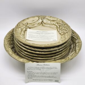 Southern Living Italian Mariano's Collection Pasta Serving Bowl - 12.5" AND 6 Pasta Bowl Set