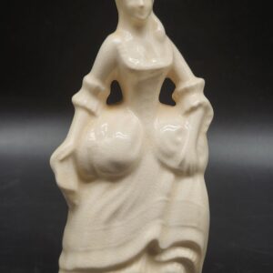 1940's Victorian Coventry Bisque Porcelain Formal Lady