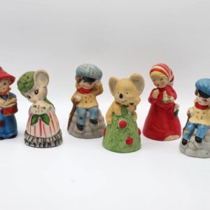Jasco Japanese Vintage 1980 Critter Bell Figurines