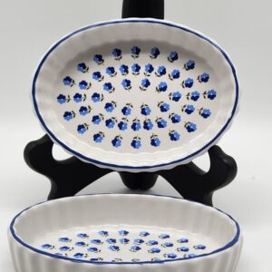 Polish Pottery Stoneware Mini Souffle/Tart Dishes "Ceramika Artystyczna" – Vintage