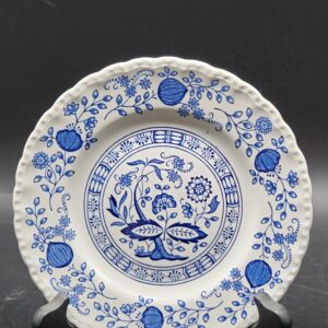 Wedgwood England Blue Heritage "Blue Onion" Appetizer Plate