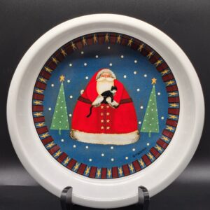 Vintage Nantucket Home Earthenware Christmas Pie Dish