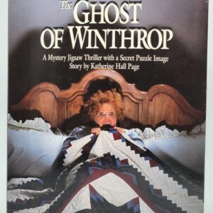 1993 BePuzzled "The Ghost Of Winthrop" Mystery 1000 Piece Jigsaw Puzzle Full Set