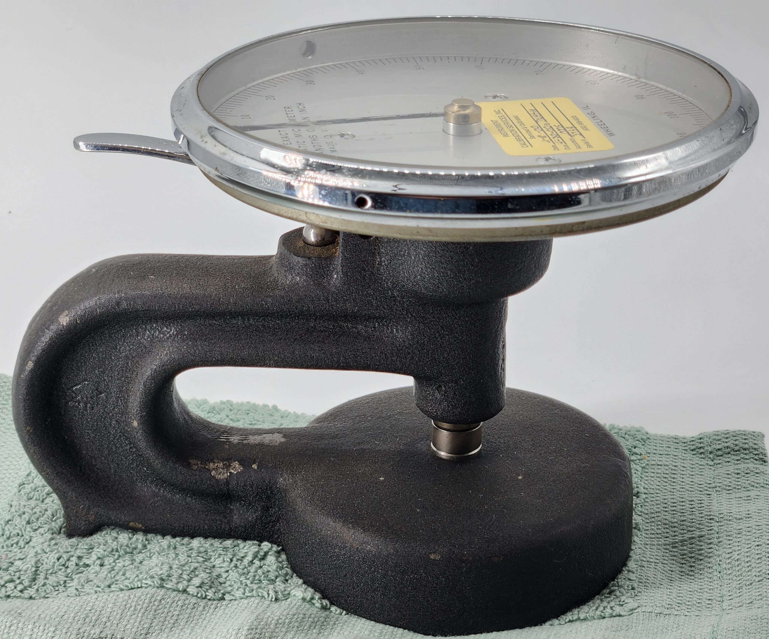 E.J. Cady & Company M Model Cast Iron Bench Micrometer - Image 6