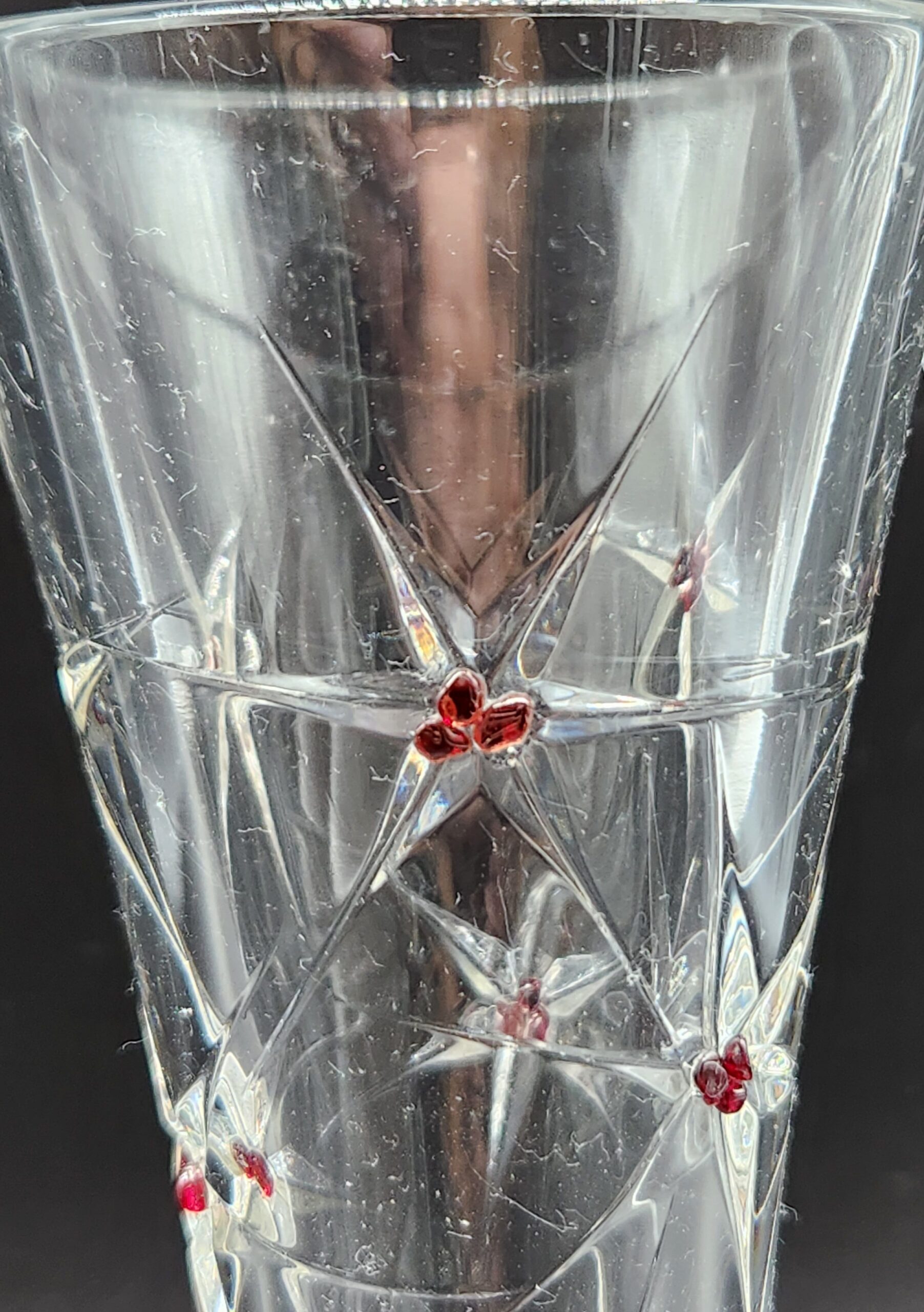 Nizbor Glass Factory - Rückl Crystal - Prague - Bohemian Cut Crystal Vase – 8.5" - Image 4