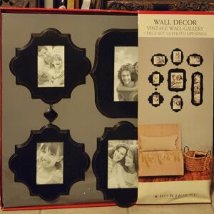 Townhouse 7 Piece/10 Photo Vintage Style Wall Gallery Picture Frames