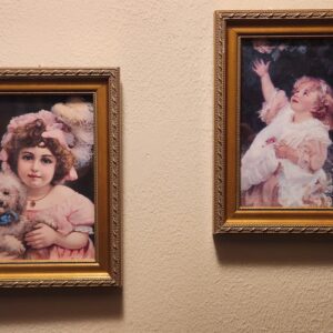 "My Friend" & "Out of Reach" by Frederick Morgan (1847-1927) Framed Prints