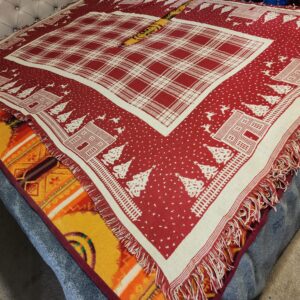 RARE Vintage L.L. Bean Woven Tree Skirt / Apron – Large