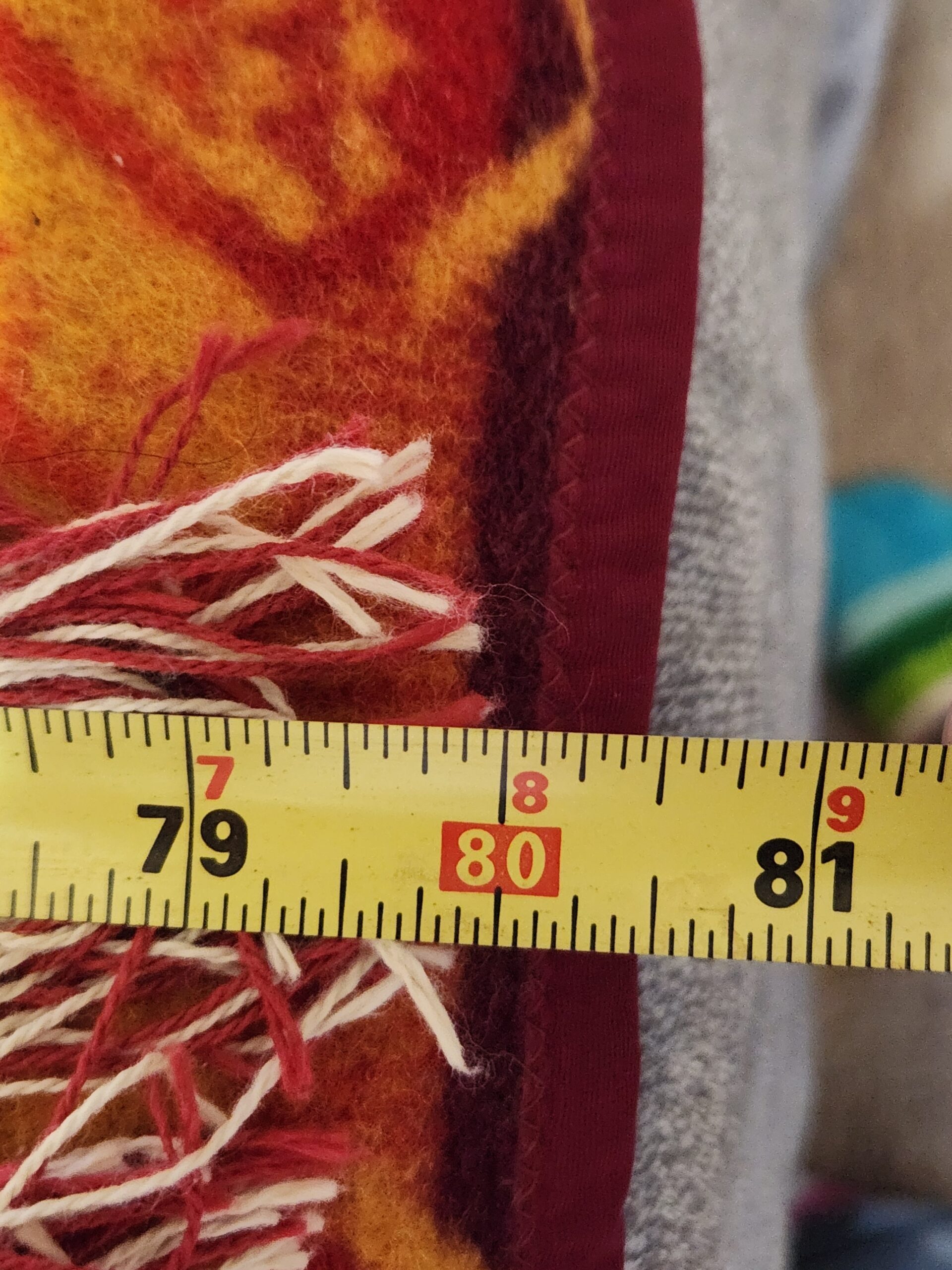 RARE Vintage L.L. Bean Woven Tree Skirt / Apron – Large - Image 8