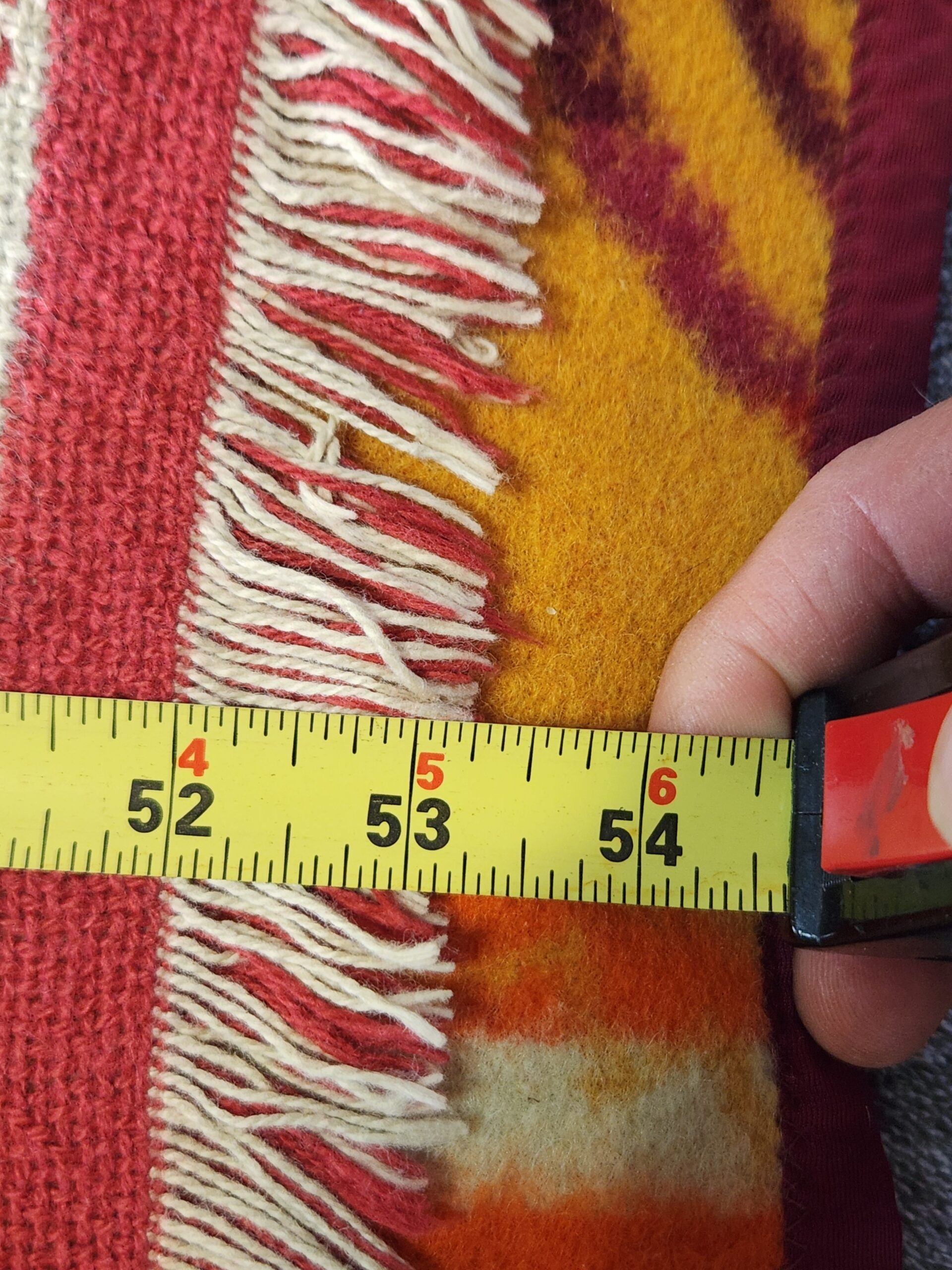 RARE Vintage L.L. Bean Woven Tree Skirt / Apron – Large - Image 9