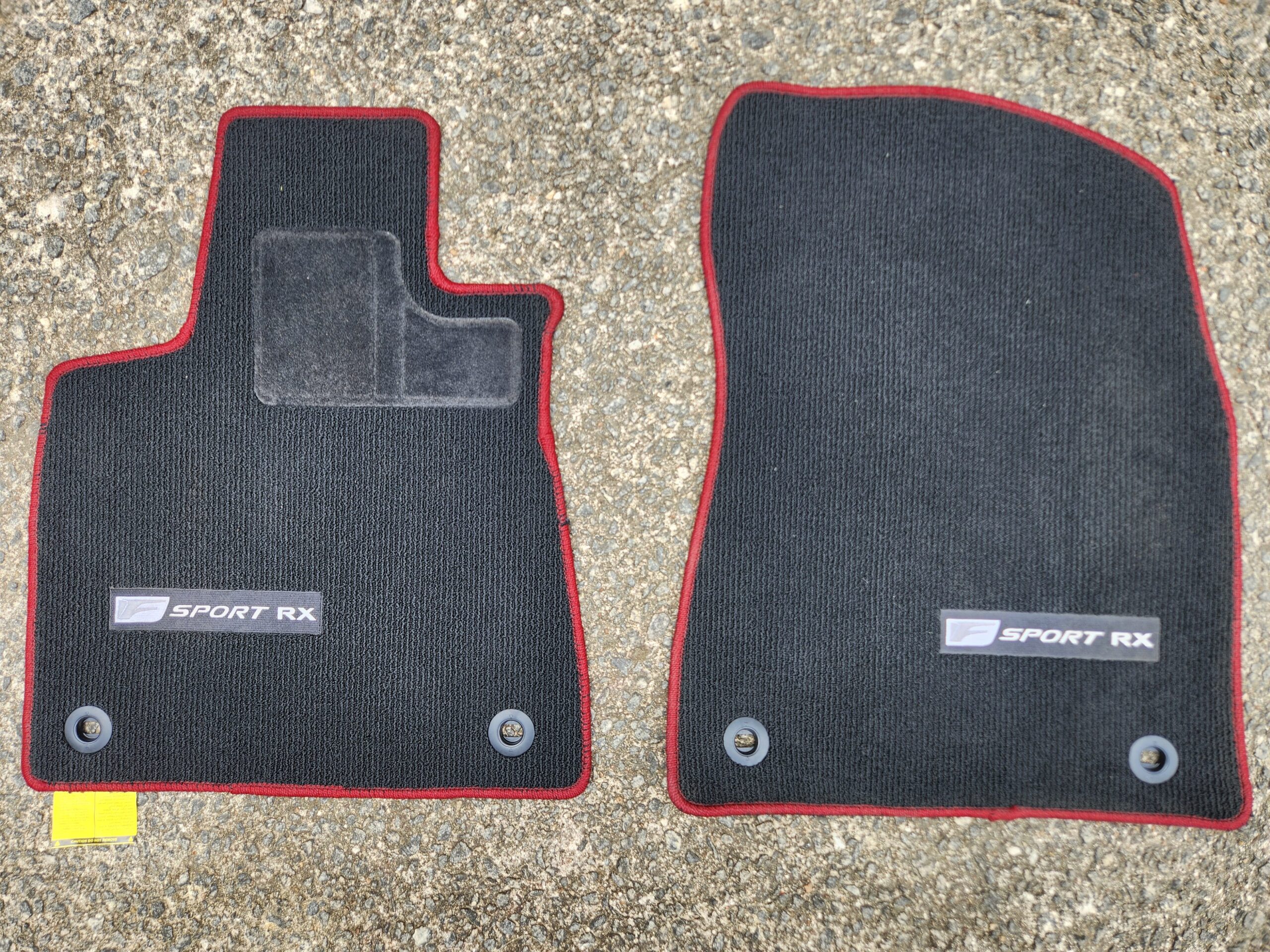 Lexus RX350 2018-2022 F Sport Floor Mats Genuine OEM NEW
