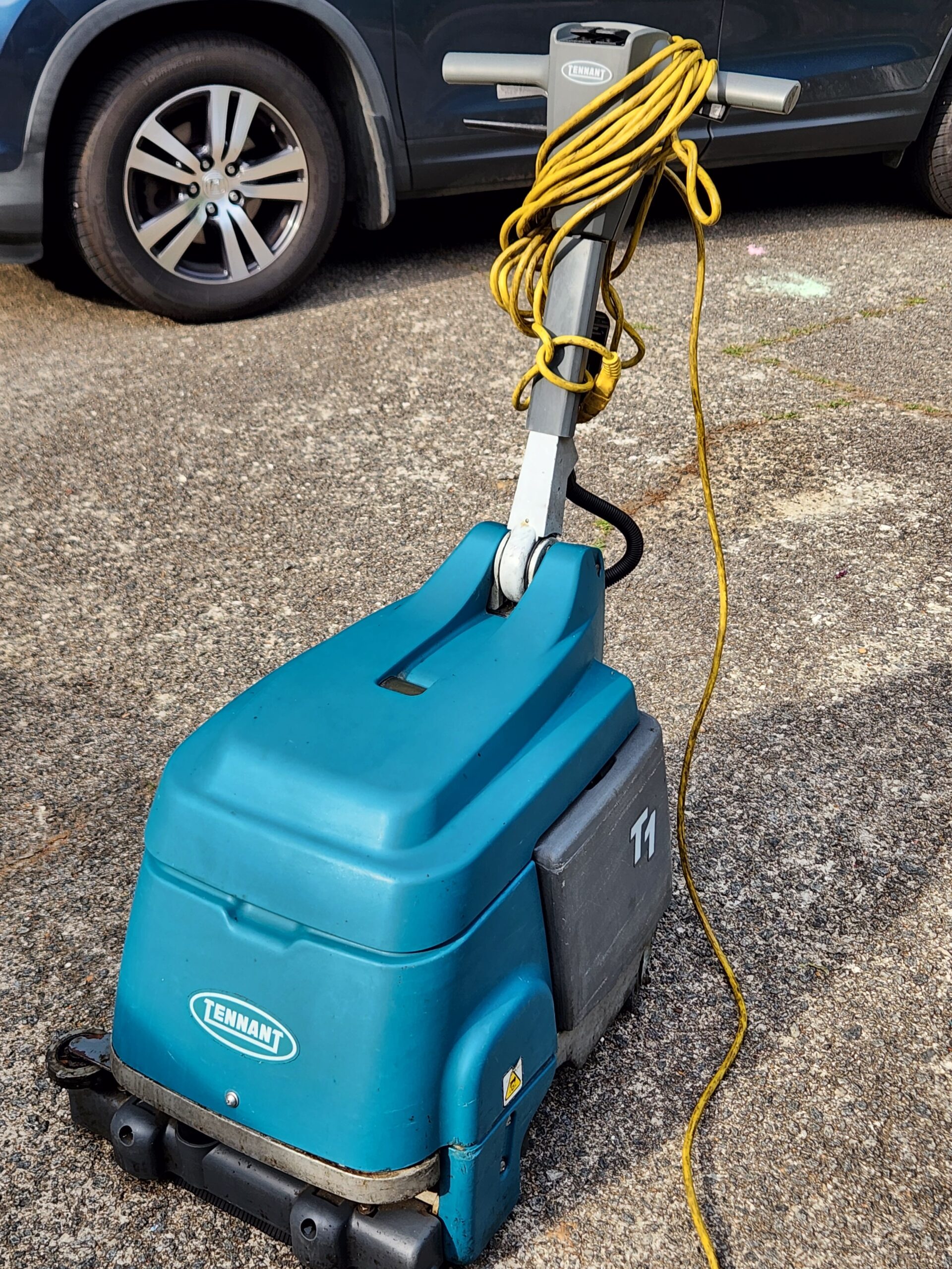 Tennant T1 Commercial Walk-Behind Floor Scrubber - Low Hours - Image 2