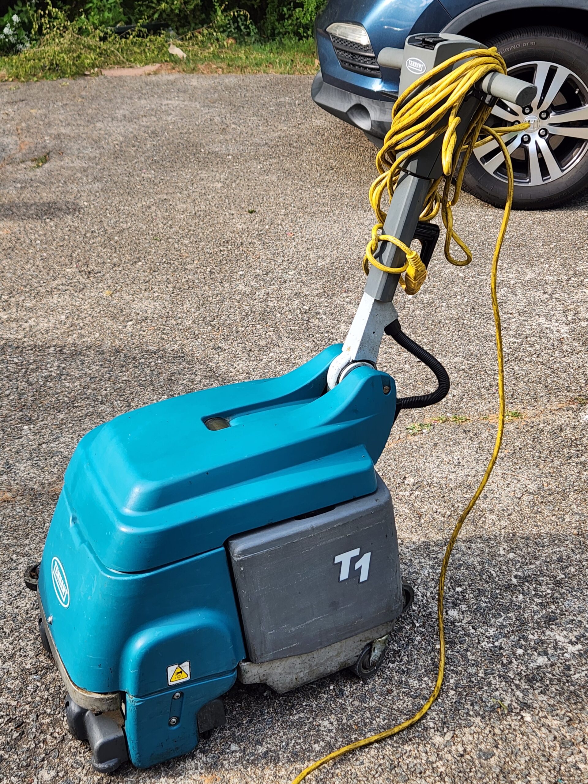 Tennant T1 Commercial Walk-Behind Floor Scrubber - Low Hours - Image 3