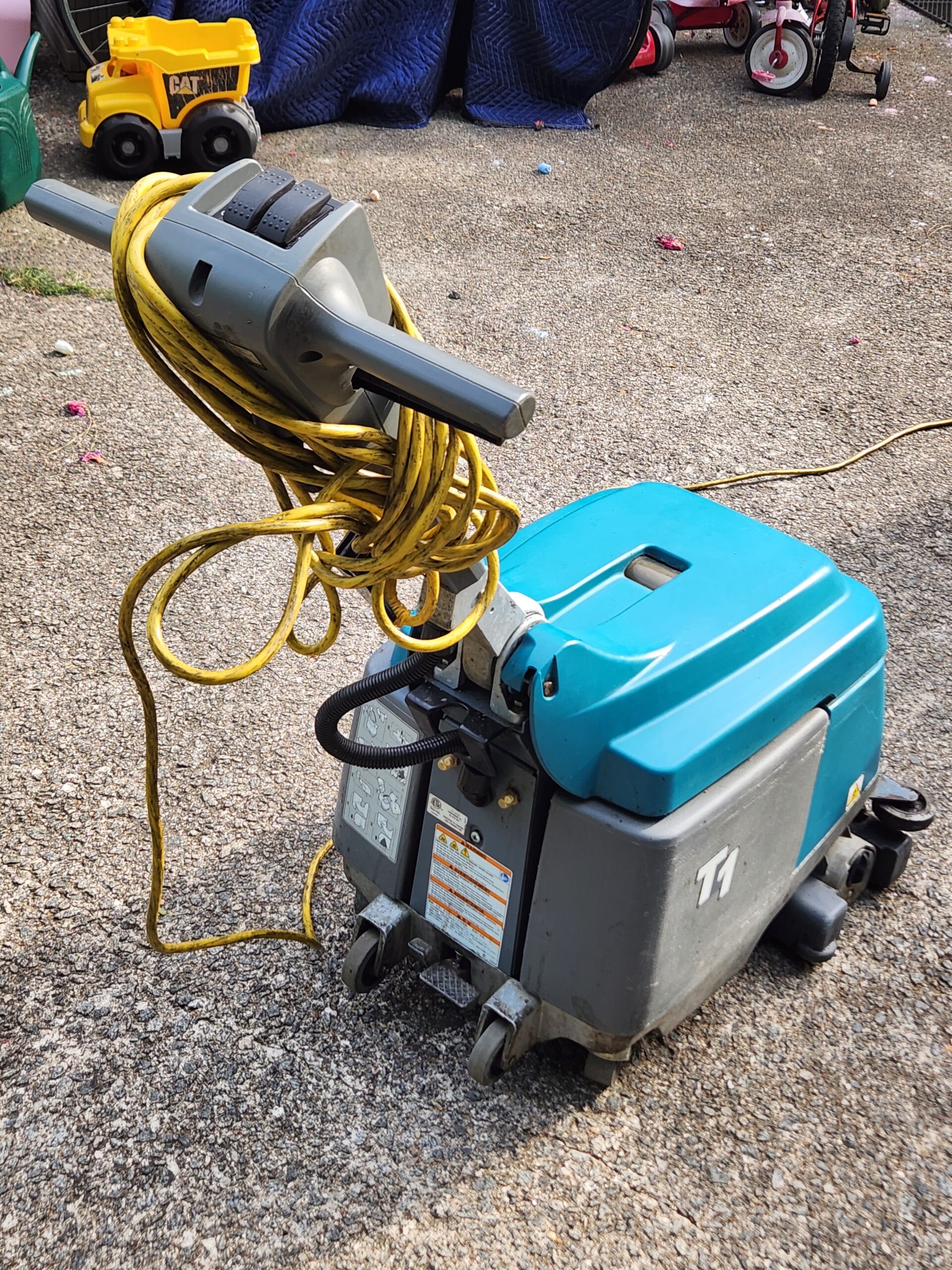 Tennant T1 Commercial Walk-Behind Floor Scrubber - Low Hours - Image 6