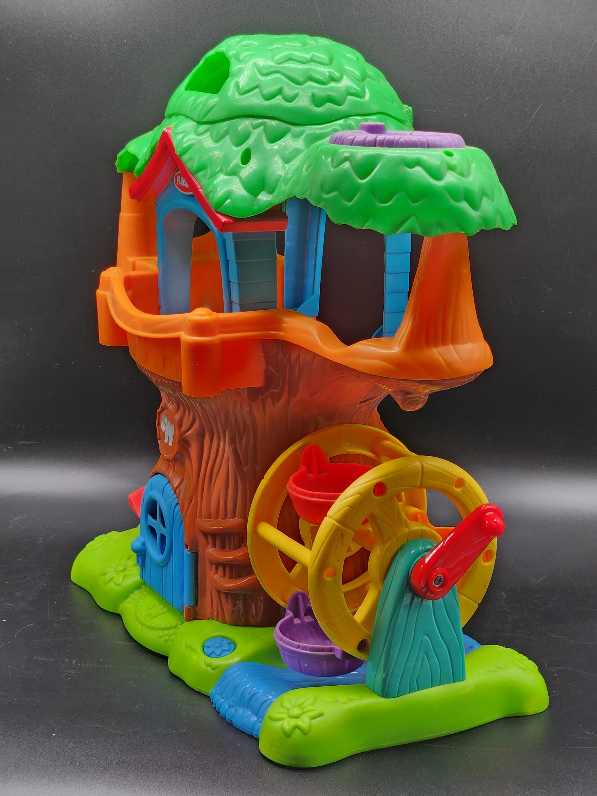 Playskool Weebles Wobbles Musical Tree House 2004 Ferris Wheel Slide - Image 2