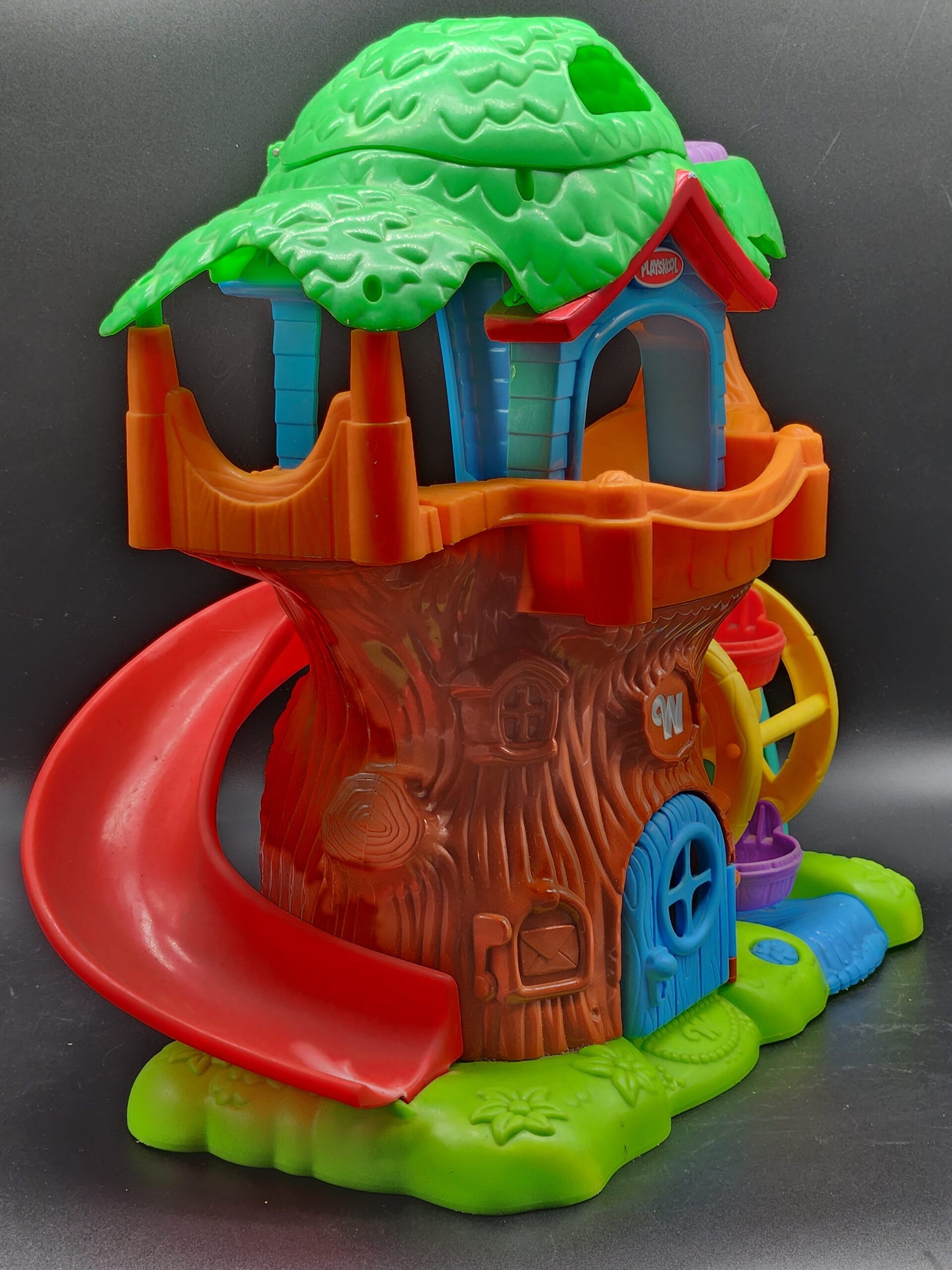Playskool Weebles Wobbles Musical Tree House 2004 Ferris Wheel Slide - Image 3