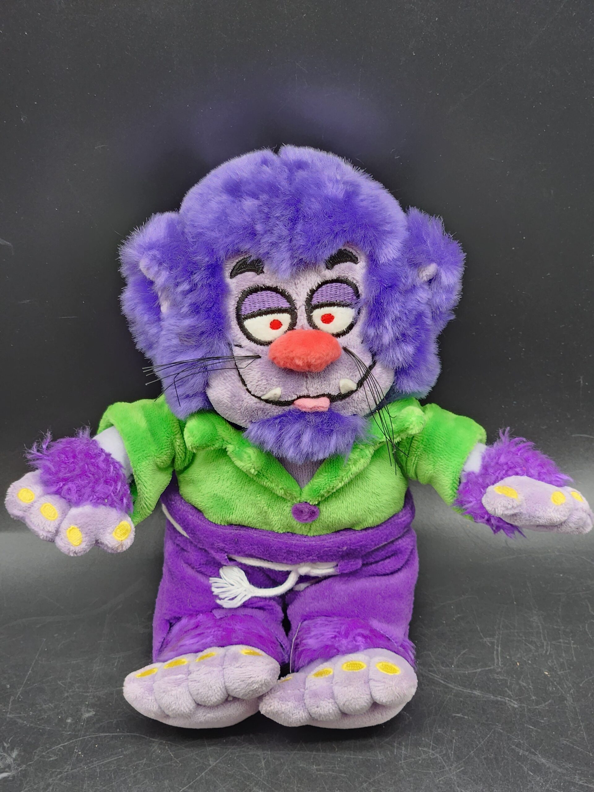 Happy Haunters Wolfman Plush Vintage Halloween Toy Rare