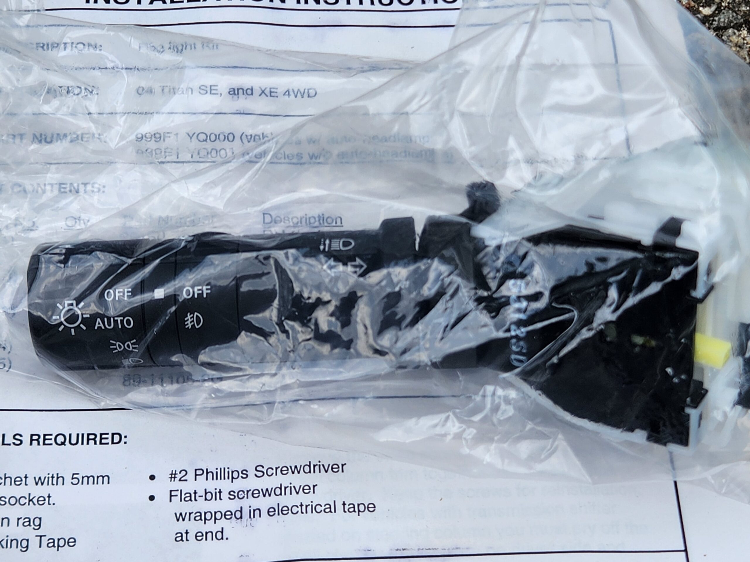 Genuine OEM Nissan Titan / Armada Fog Light Kit 2004-2014 - Image 4