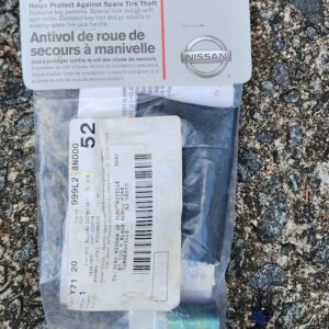 OEM Nissan Crankdown Spare Tire Lock - Frontier, Titan, Xterra, Armada