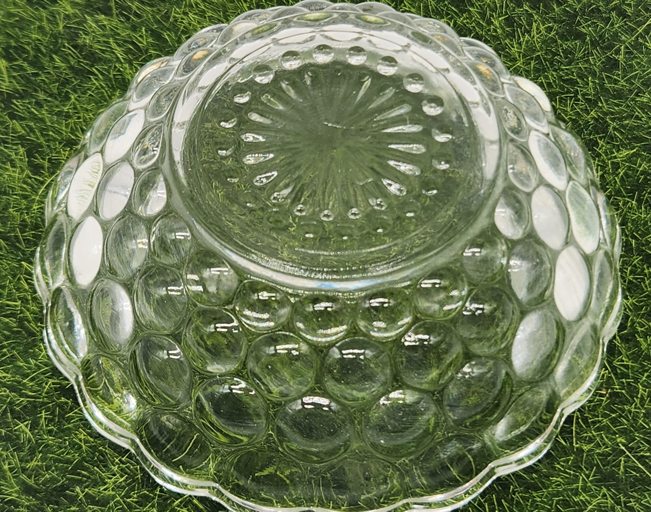 Anchor Hocking Bubble Glass Vintage Desert Bowl - Image 5