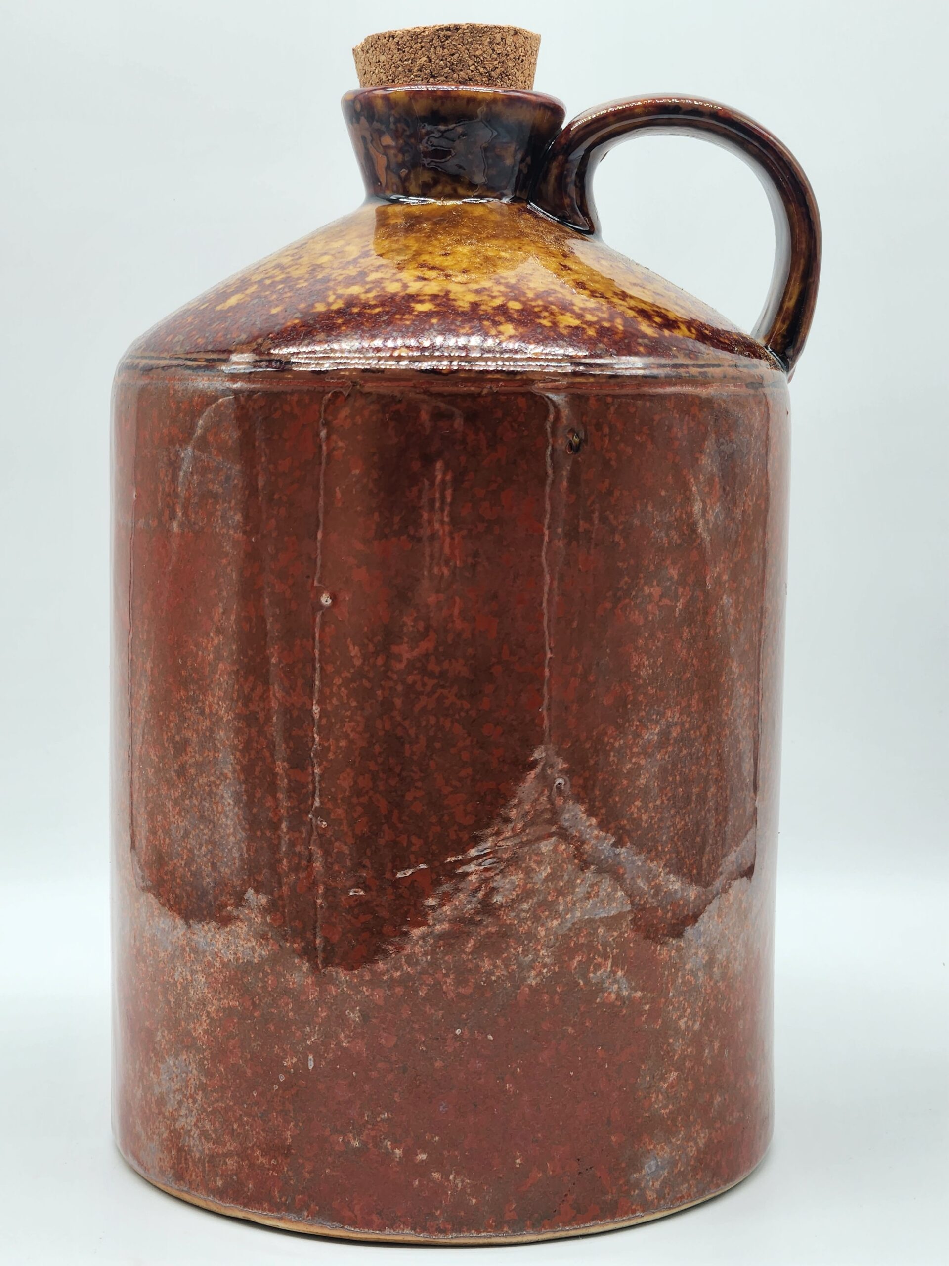 Glazed Stoneware Jug w/ Embossed Rooster - Country Clutter - Cottage Core – Farmhouse - Image 2