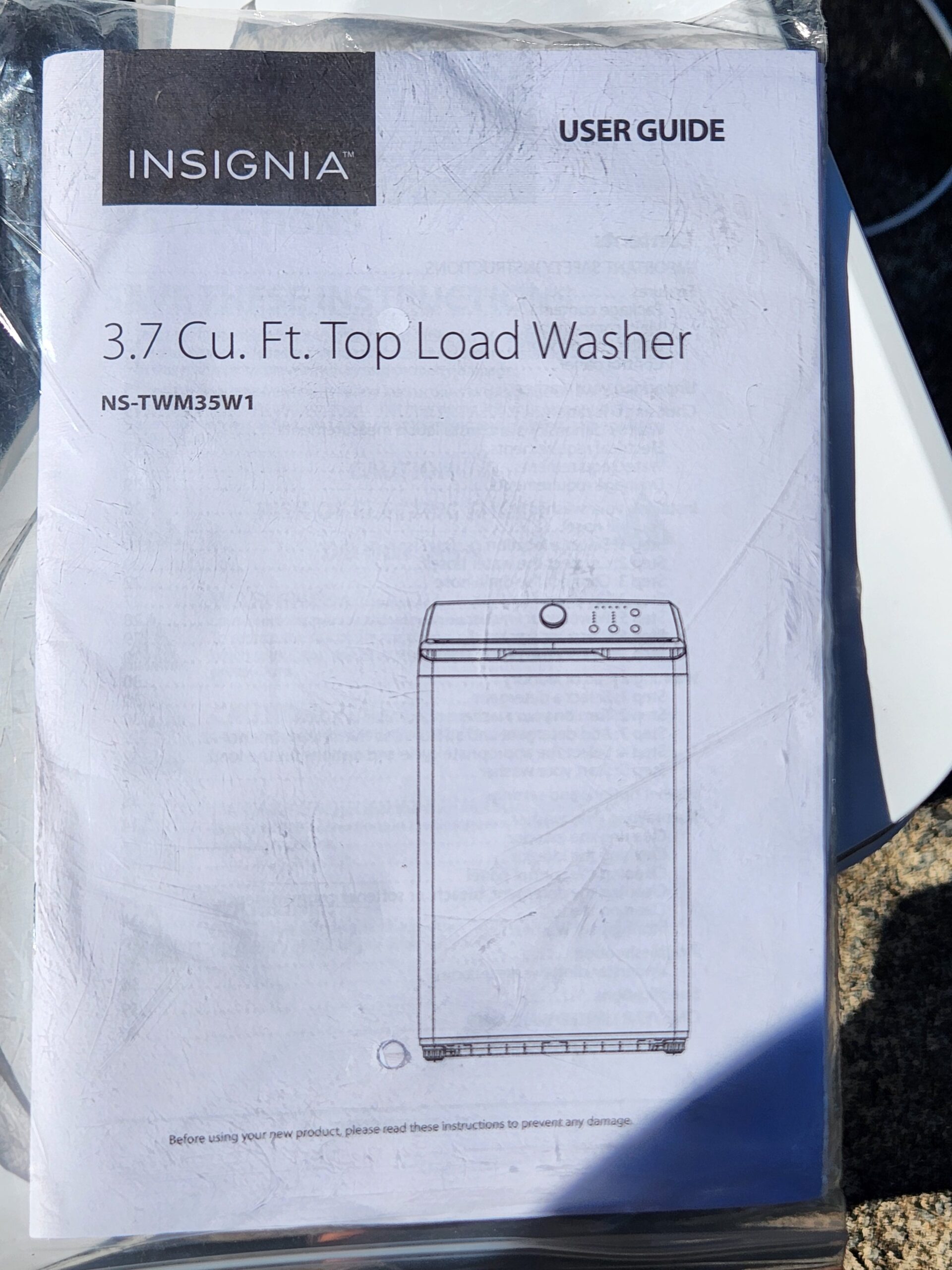 Insignia 3.7 Cu. Ft. Top Load Agitated Clothes Washing Machine - Image 13