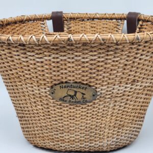 Nantucket Bike Basket Co. Lightship Oval Vintage Bicycle Basket