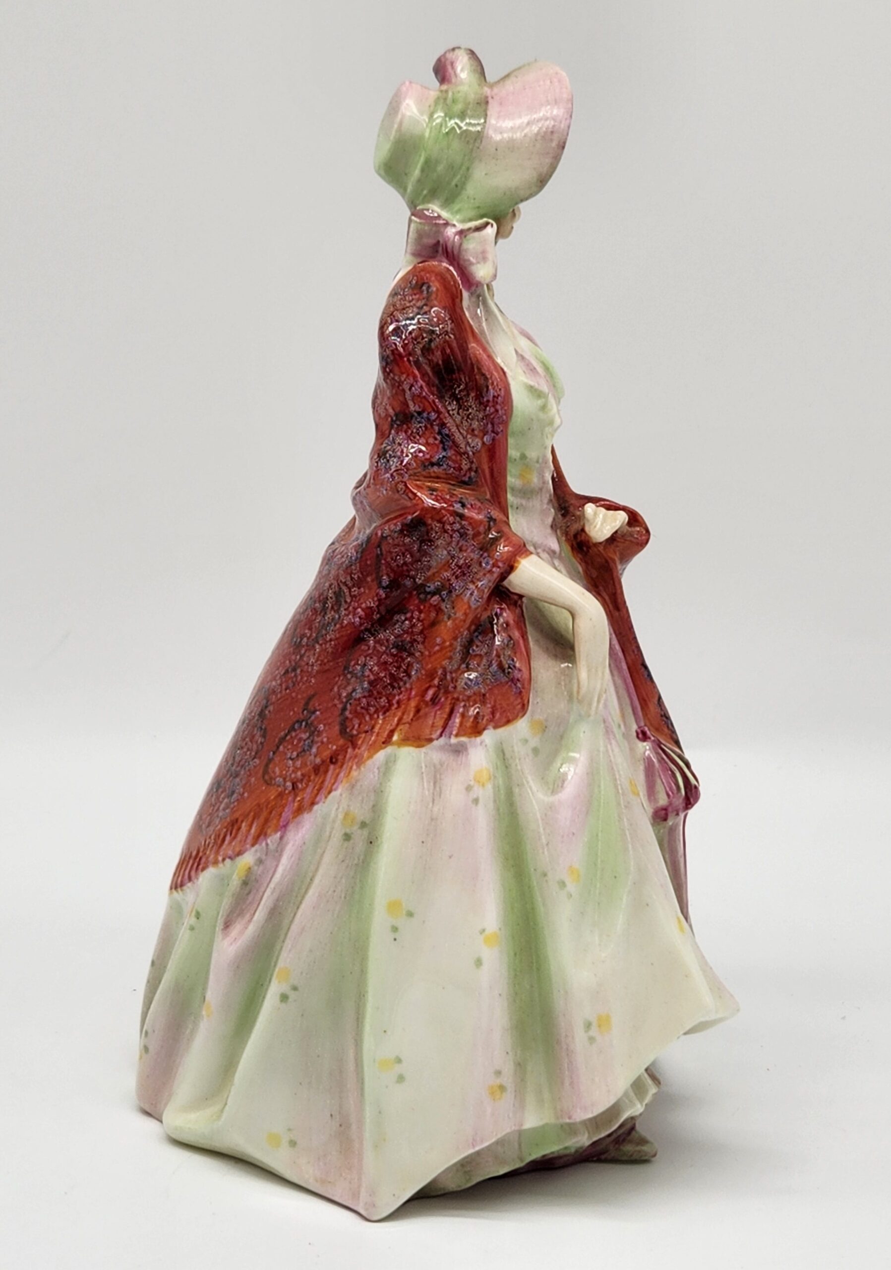 1930s Royal Doulton Porcelain Figurine - "Paisley Shawl" – HN1392 - Image 2