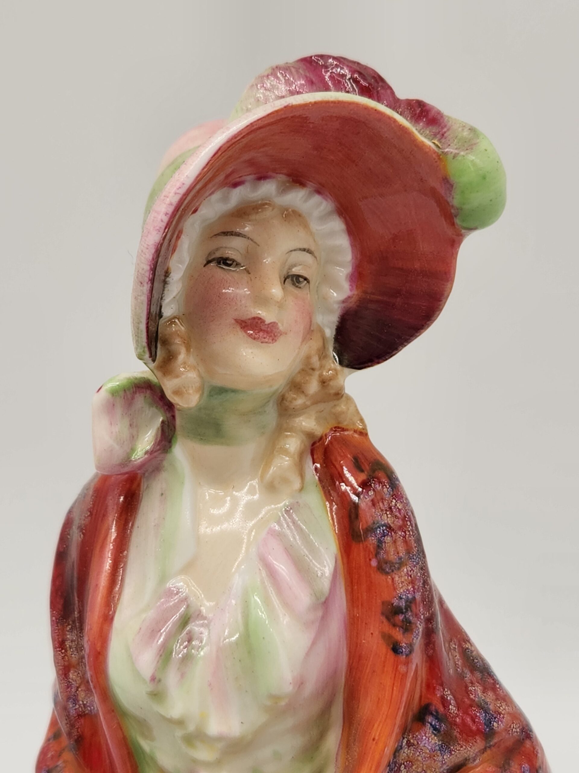 1930s Royal Doulton Porcelain Figurine - "Paisley Shawl" – HN1392 - Image 6