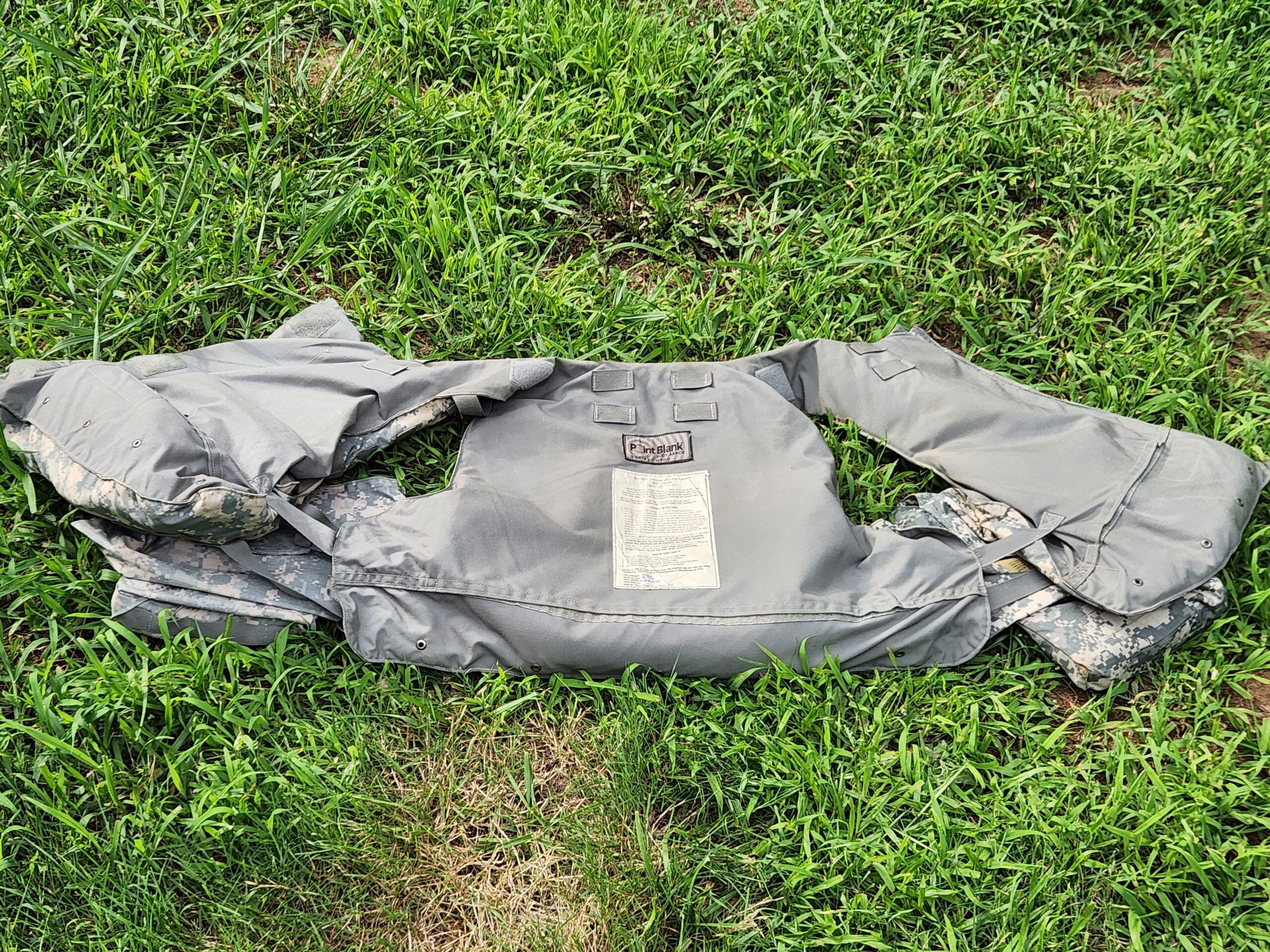 Point Blank Interceptor Body Armor (IBA) Plate Carrier (UCP) WITH 7.62 Plates & MORE – XXL - Image 3