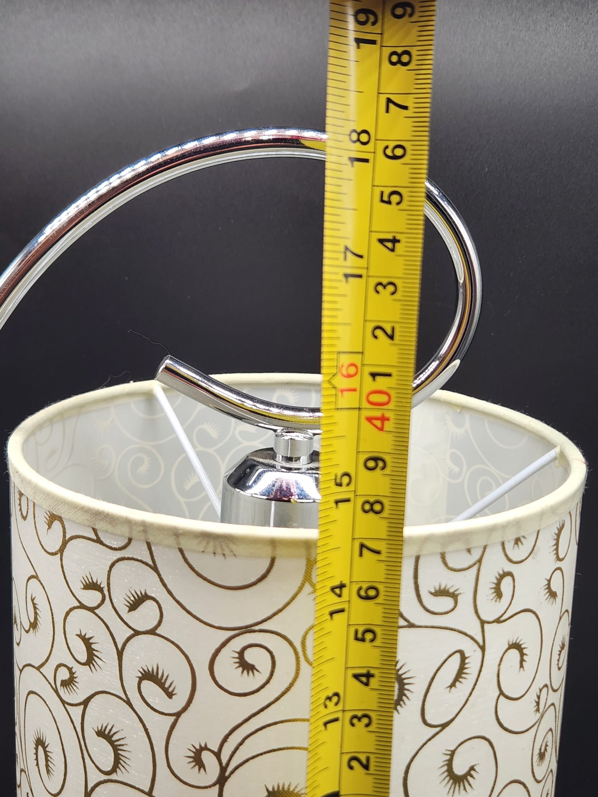 Warehouse of Tiffany Contemporary Swirl Crystal Table Lamp - Image 8
