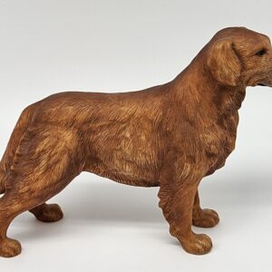 Vintage 1980’s Ceramic Golden Retriever Figurine Andrea by Sadek #7733