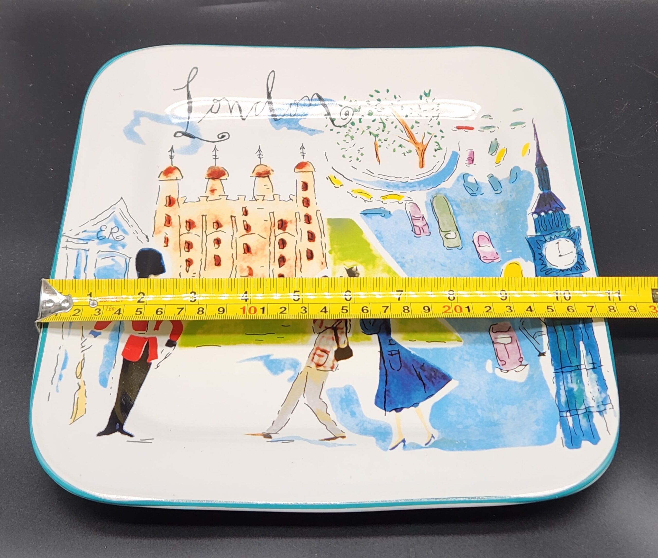 Rosanna "Bon Voyage" London Dessert Plate - Image 6