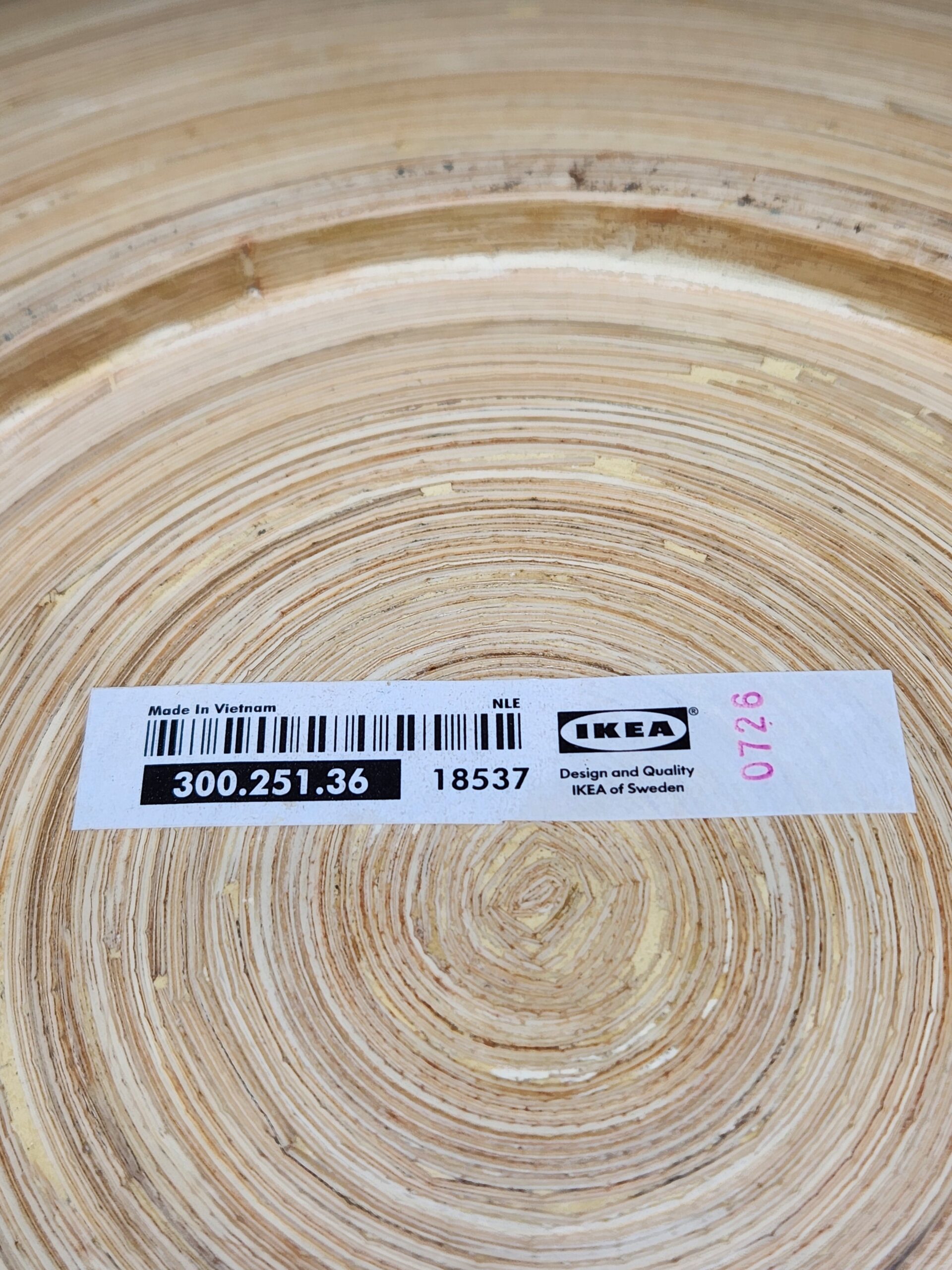 IKEA HULTET Bamboo Service Platter - Image 5