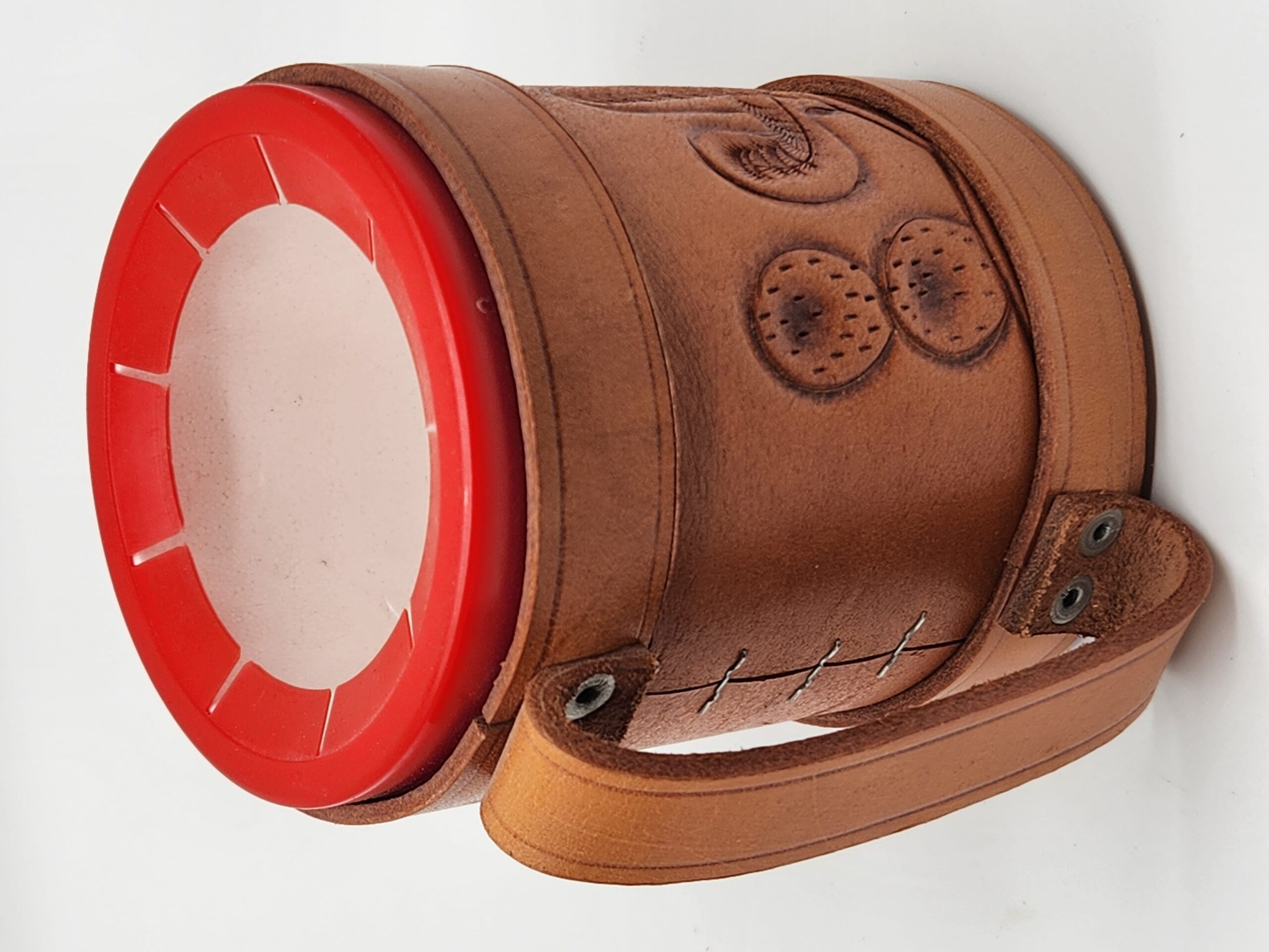 BRAD, ARE YOU THERE? Mexican Leather Can Koozie - Image 4