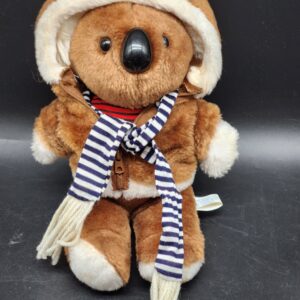 Vintage 1983 Interpur Brown Koala Bear Plush
