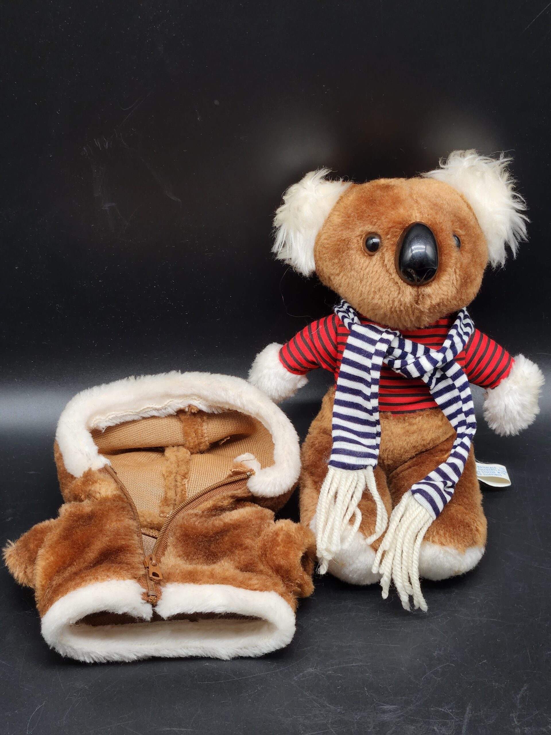 Vintage 1983 Interpur Brown Koala Bear Plush - Image 6