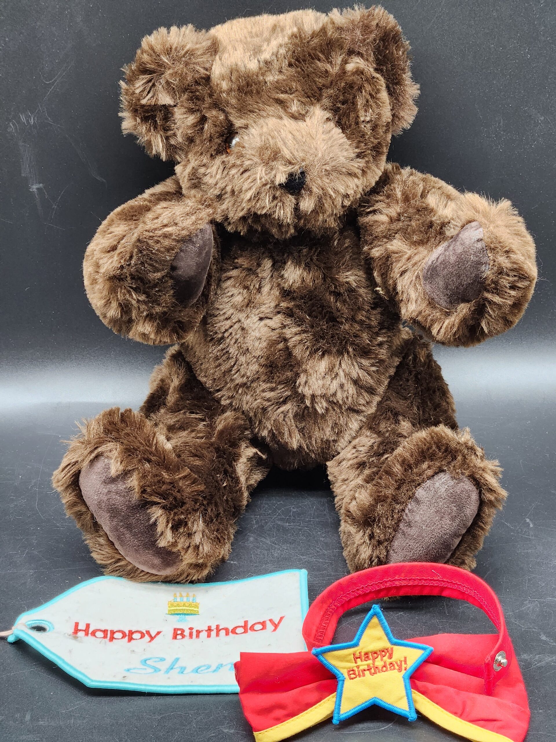 Vermont Teddy Bear Authentic 15” Handmade In Vermont Jointed Vintage - Image 5