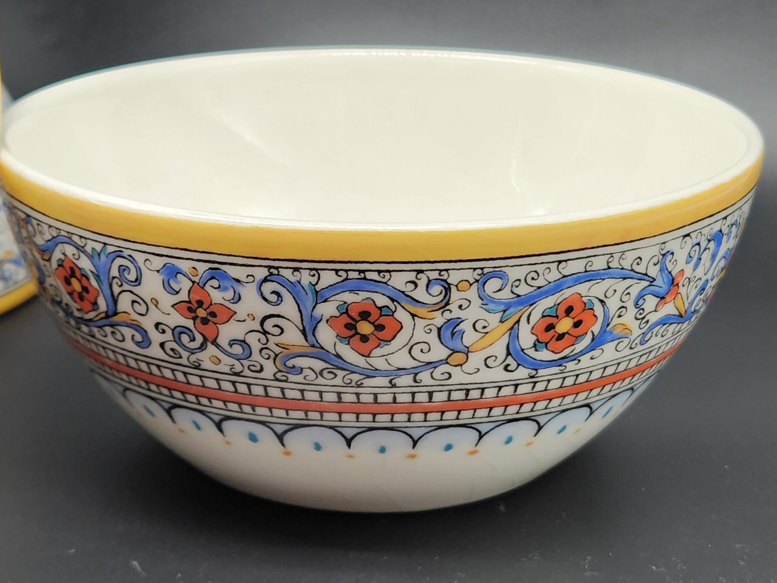 World Market Portugal Porto Cereal Soup Bowl Set of 5 - Image 8